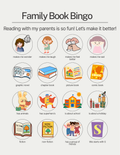 Printable Family Book Bingo